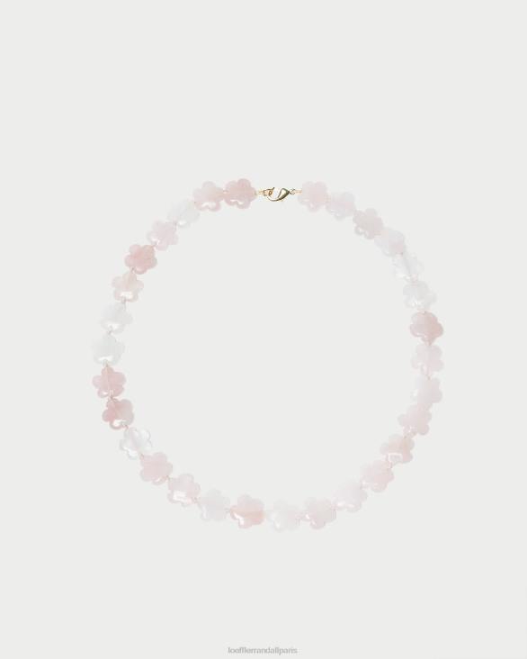 femmes Loeffler Randall ballet collier de perles florales mina accessoires 8HL8411