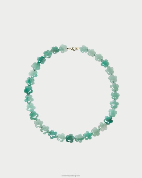 femmes Loeffler Randall sage collier de perles florales mina accessoires 8HL8412