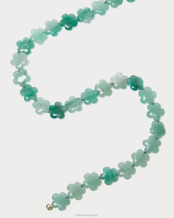 femmes Loeffler Randall sage collier de perles florales mina accessoires 8HL8412