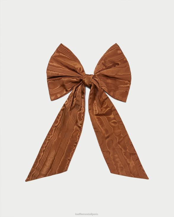 femmes Loeffler Randall noix de muscade arc de cheveux surdimensionné cherie accessoires 8HL8154