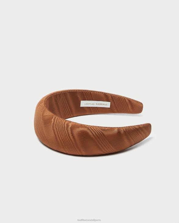 femmes Loeffler Randall noix de muscade bandeau moiré bellamy accessoires 8HL8153