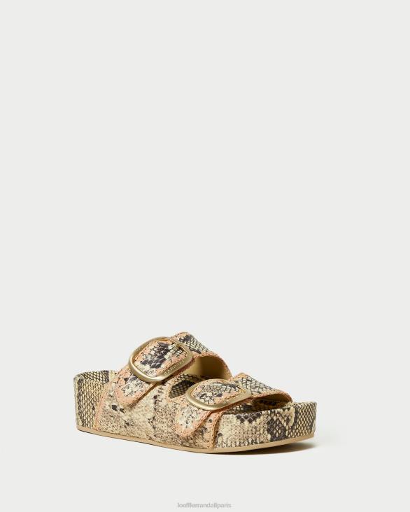 femmes Loeffler Randall os/rose sandale à semelle intérieure theo chaussures 8HL8113