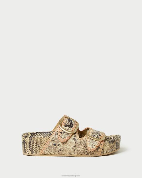 femmes Loeffler Randall os/rose sandale à semelle intérieure theo chaussures 8HL8113