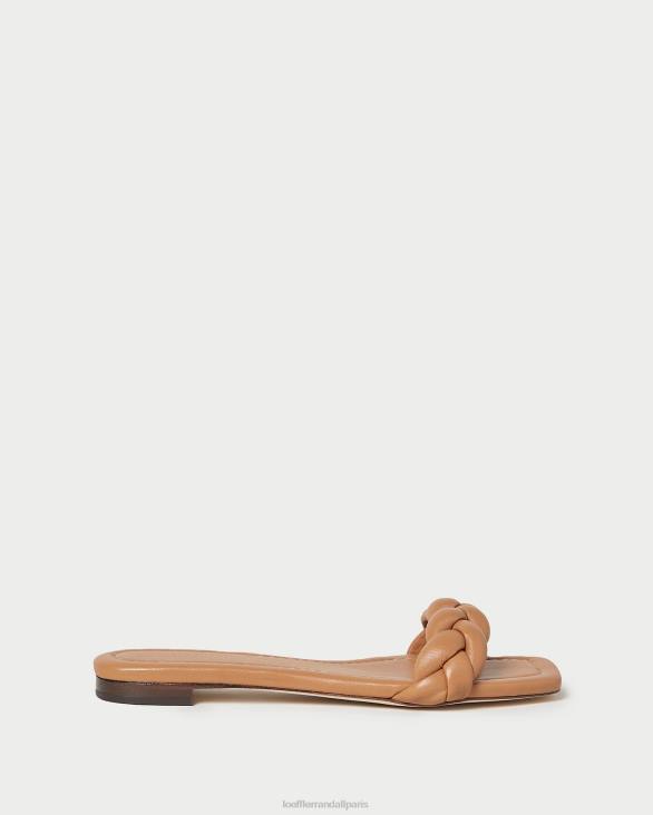 femmes Loeffler Randall sable foncé sandale tressée jackson chaussures 8HL8107