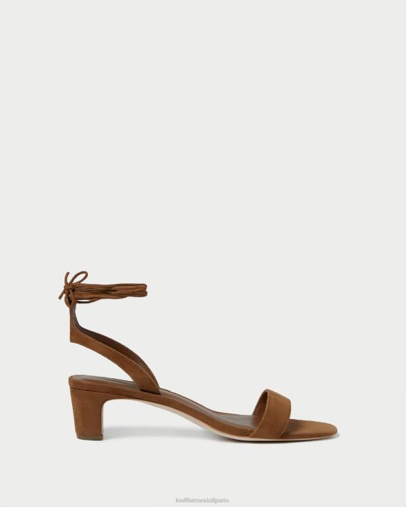 femmes Loeffler Randall cacao sandale à talon mi-haut jackie chaussures 8HL887