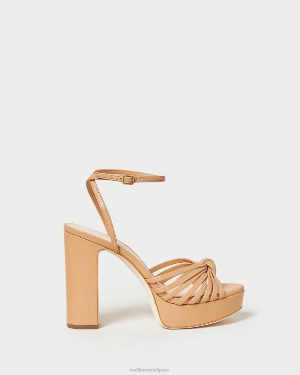 femmes Loeffler Randall dune sandale à plateforme à nœud rivka chaussures 8HL839