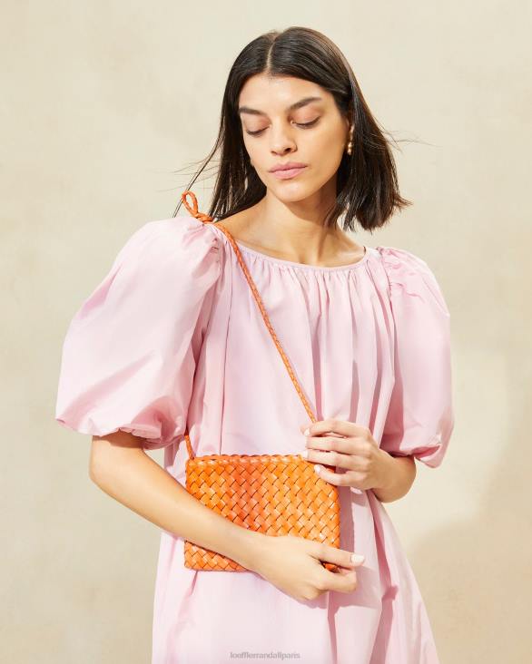 femmes Loeffler Randall Tangerine sac à bandoulière tissé marison Sacs 8HL8329