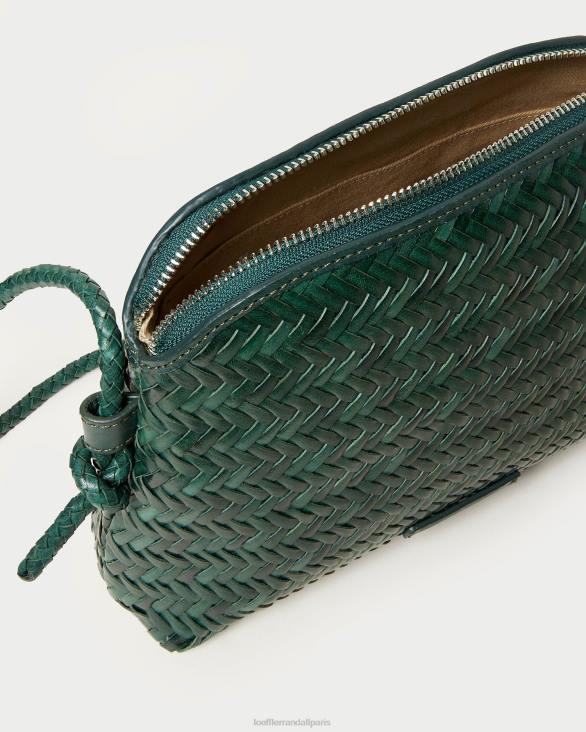 femmes Loeffler Randall forêt sac à bandoulière tissé Mallory Sacs 8HL8326