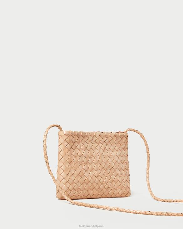 femmes Loeffler Randall sable du désert sac à bandoulière tissé marison Sacs 8HL8325