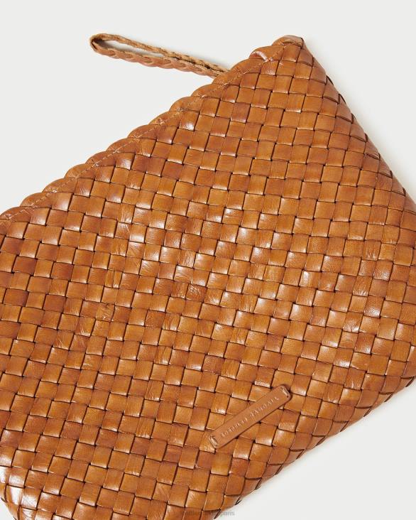 femmes Loeffler Randall Charpente pochette tissée plate Marissa Sacs 8HL8353