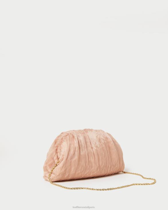 femmes Loeffler Randall beauté pochette dôme plissée Bailey Sacs 8HL8358