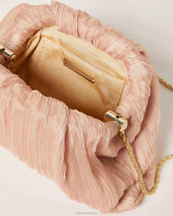 femmes Loeffler Randall beauté pochette dôme plissée Bailey Sacs 8HL8358