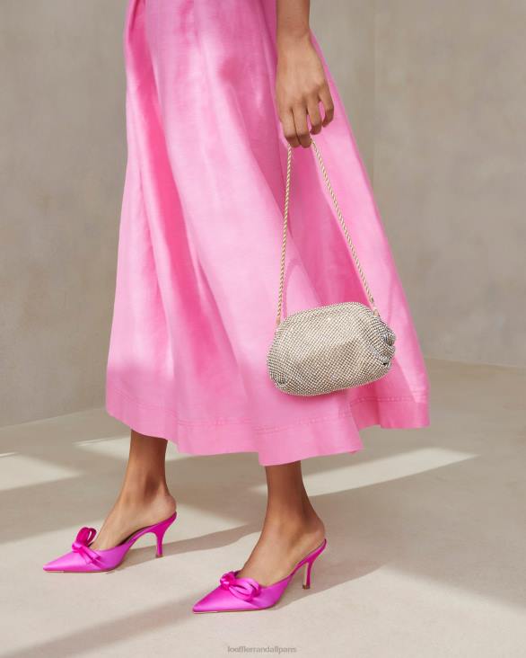 femmes Loeffler Randall or mini pochette doris à strass Sacs 8HL8356
