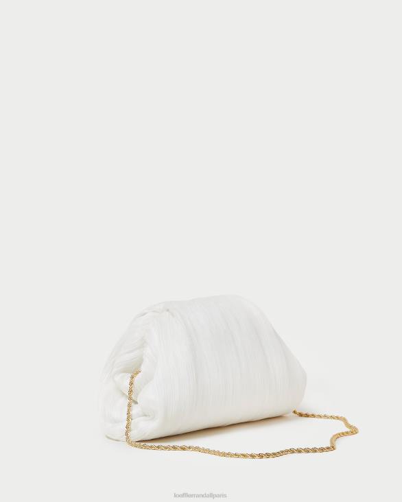 femmes Loeffler Randall perle pochette dôme plissée Bailey Sacs 8HL8360