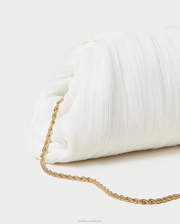 femmes Loeffler Randall perle pochette dôme plissée Bailey Sacs 8HL8360