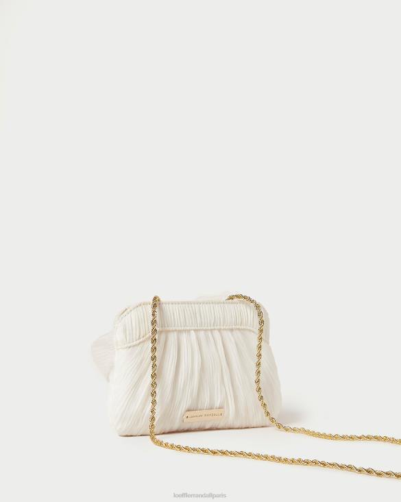 femmes Loeffler Randall perle pochette rochelle à petit nœud Sacs 8HL8340