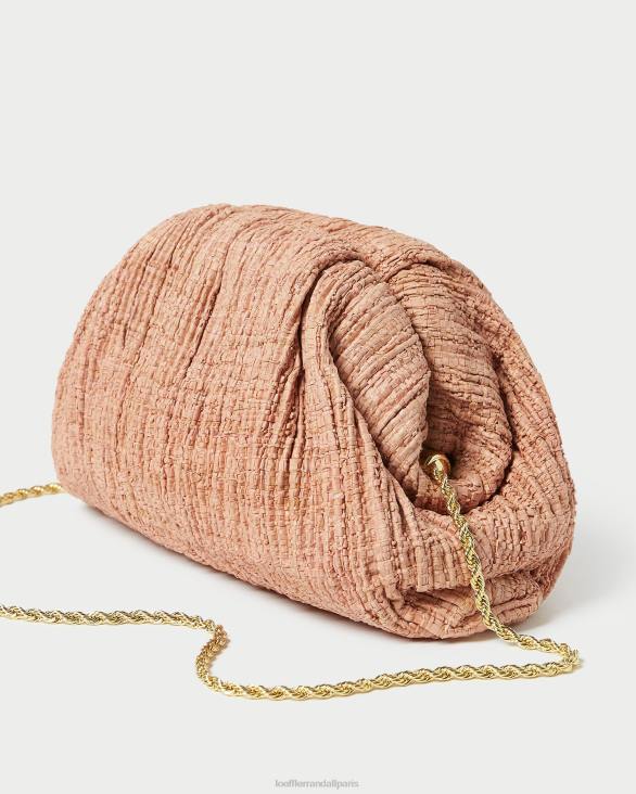 femmes Loeffler Randall rougir pochette dôme plissée Bailey Sacs 8HL8387