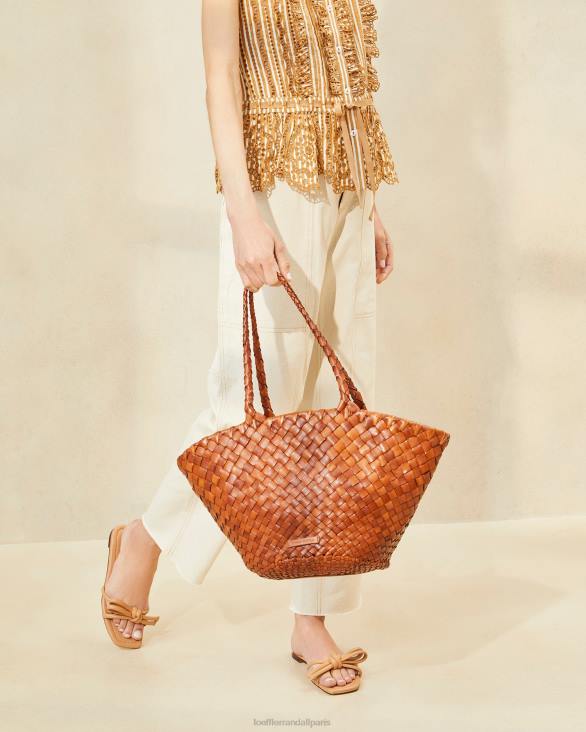 femmes Loeffler Randall Charpente sac à main en cuir tressé Kai Sacs 8HL8318