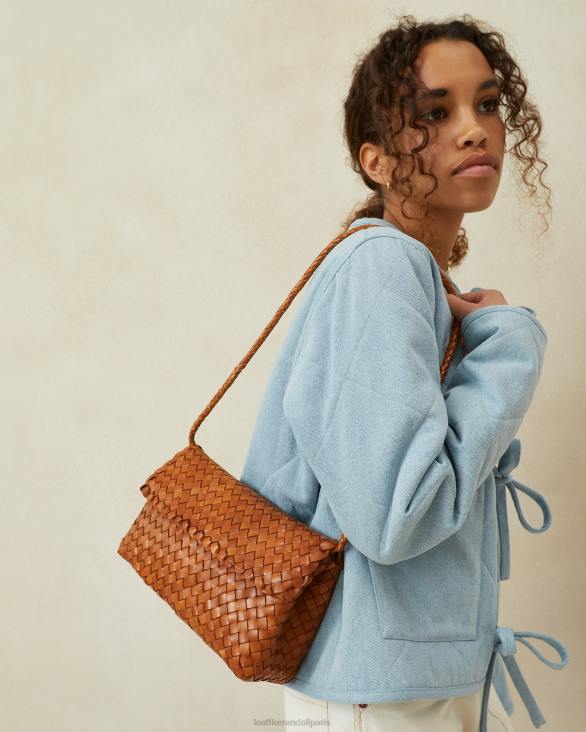 femmes Loeffler Randall Charpente sac porté épaule mabel marron Sacs 8HL8401