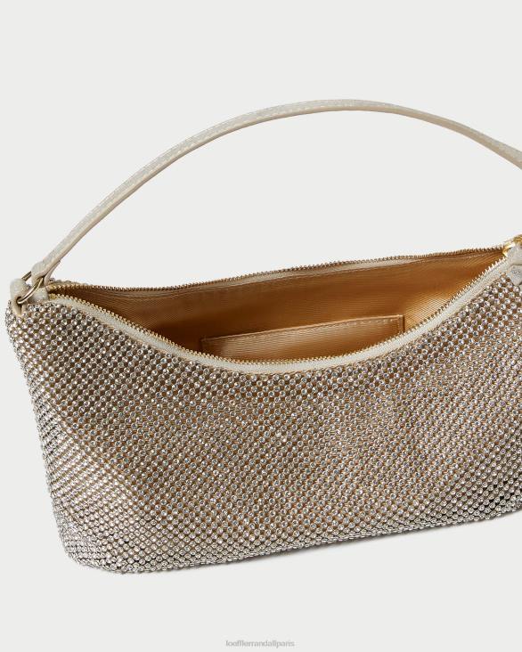 femmes Loeffler Randall or sac baguette cam à diamants Sacs 8HL8399