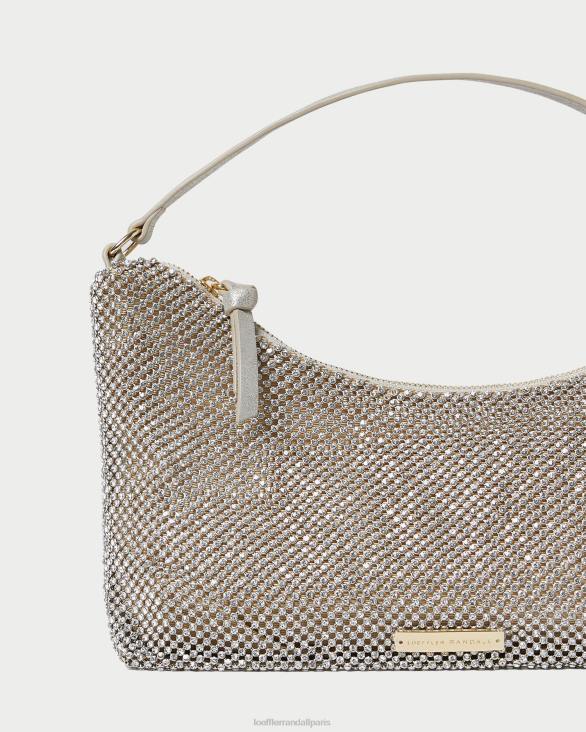 femmes Loeffler Randall or sac baguette cam à diamants Sacs 8HL8399